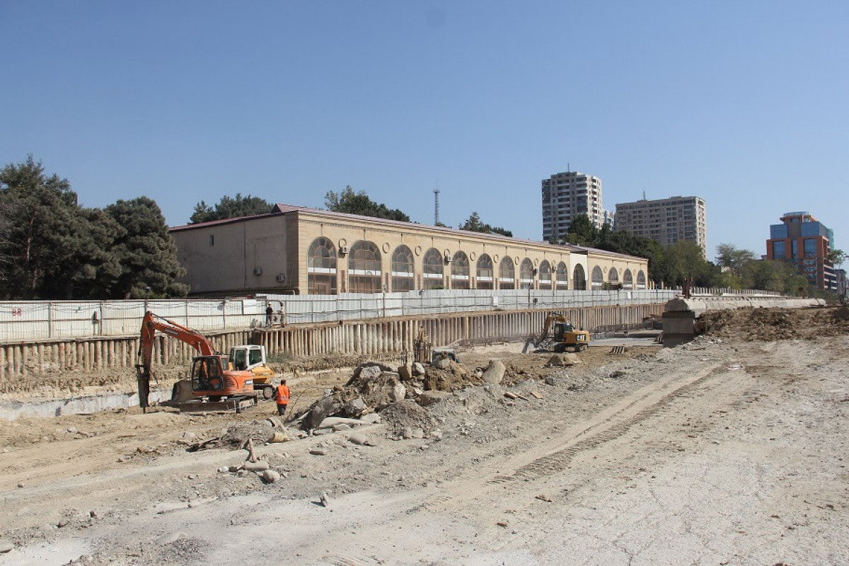 Construction of new station of Baku Metro started