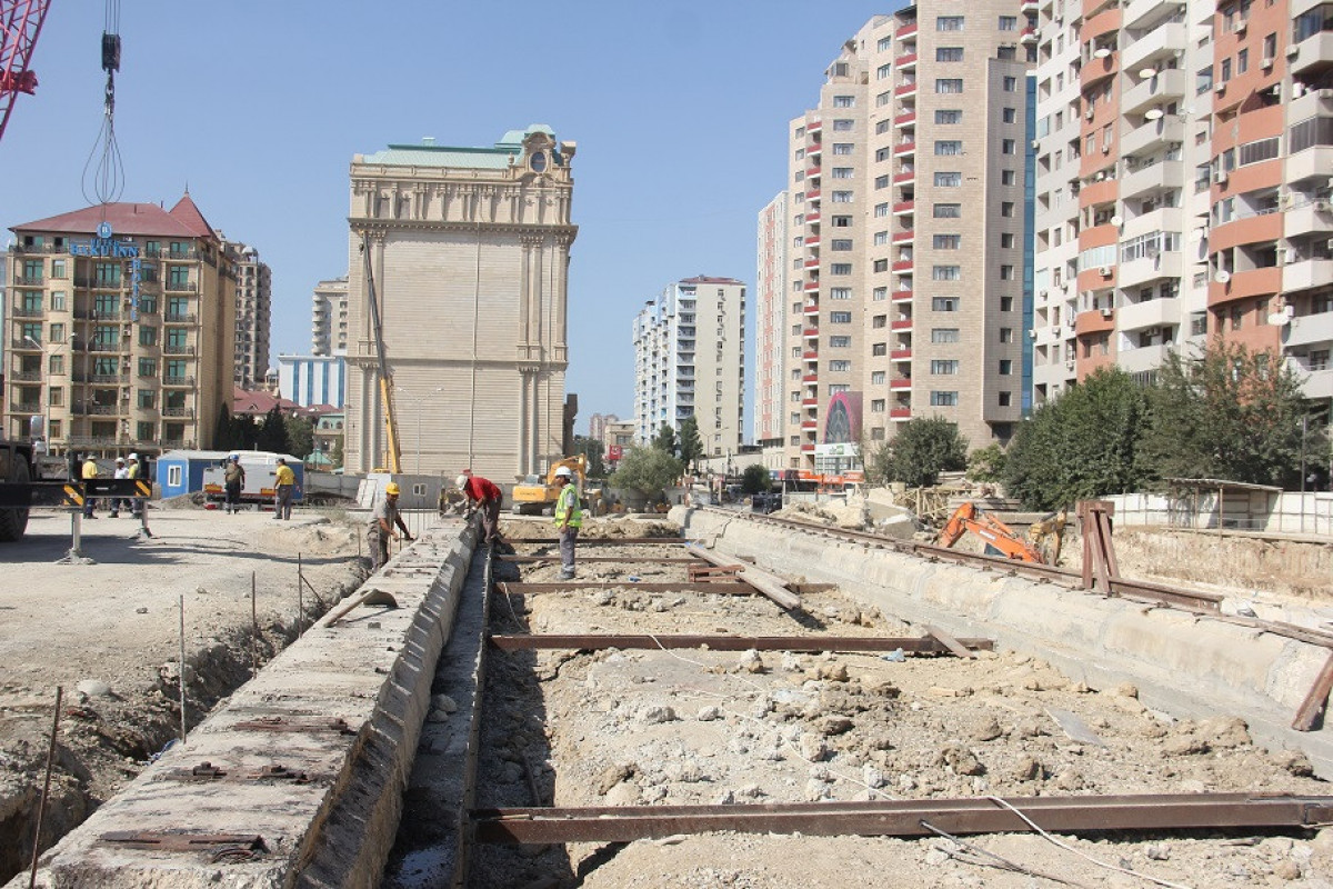 Construction of new station of Baku Metro started