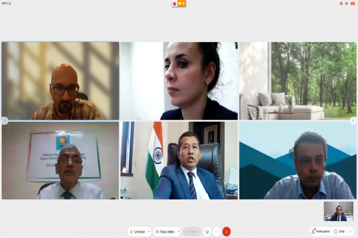 Indian Embassy in Baku organizes virtual business meeting on telecommunication sector