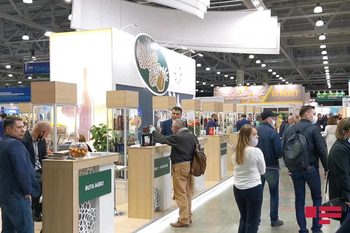 Azerbaijan attends international food exhibition in Moscow for the next time-PHOTO 