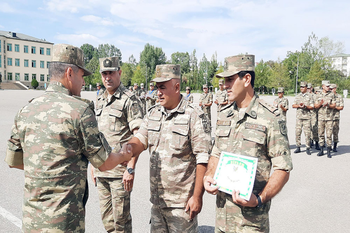 Orienteering Competition held among the servicemen ended
