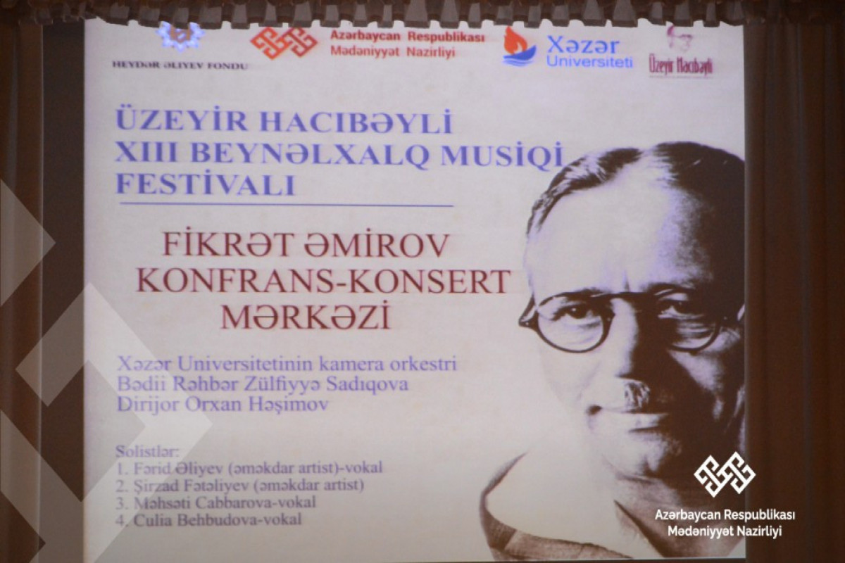XIII Beynəlxalq Musiqi Festivalı çərçivəsində simfonik musiqi axşamı keçirilib