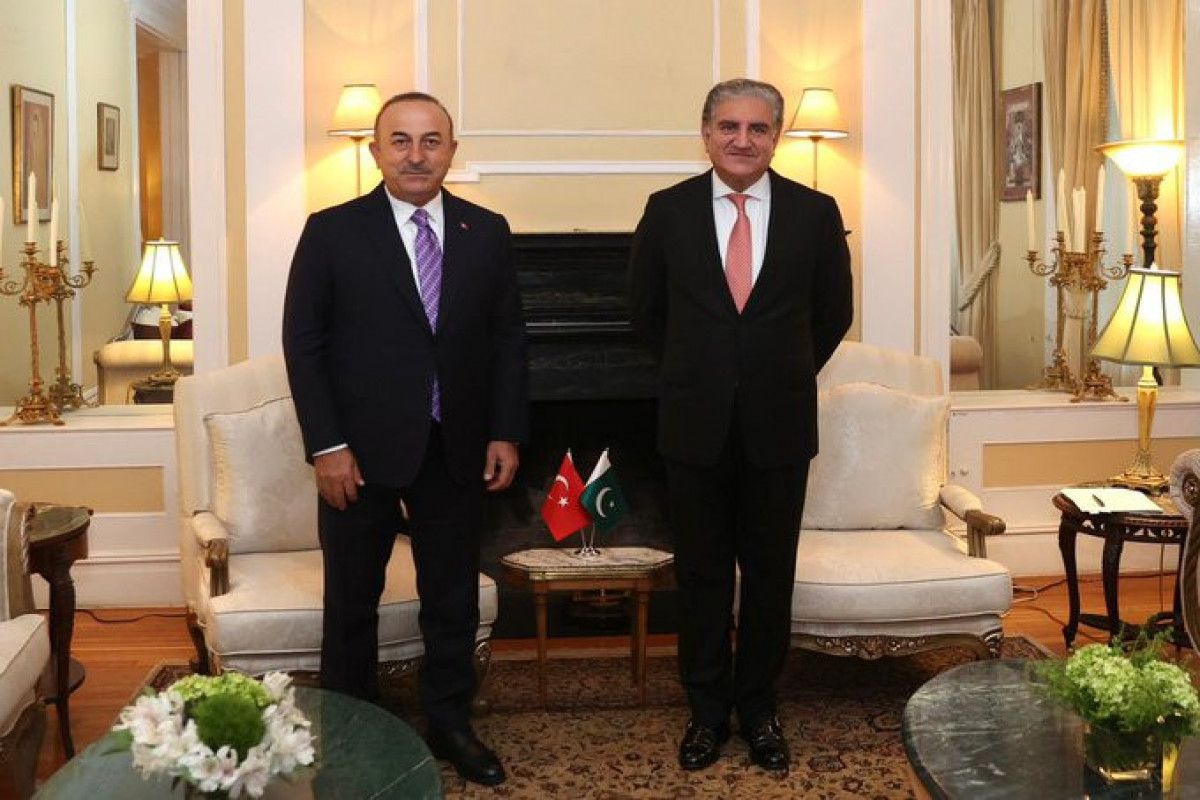 Mövlud Çavuşoğlu və Şah Mahmud Qureyşi