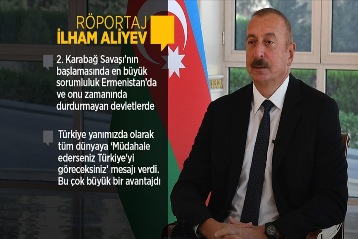 Prezident İlham Əliyevin "Anadolu" Agentliyinə müsahibəsi