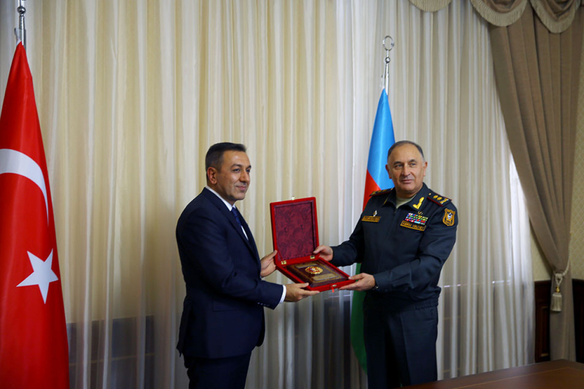 Chief of the General Staff of the Azerbaijan Army meets with the Deputy Minister of National Defense of Turkey