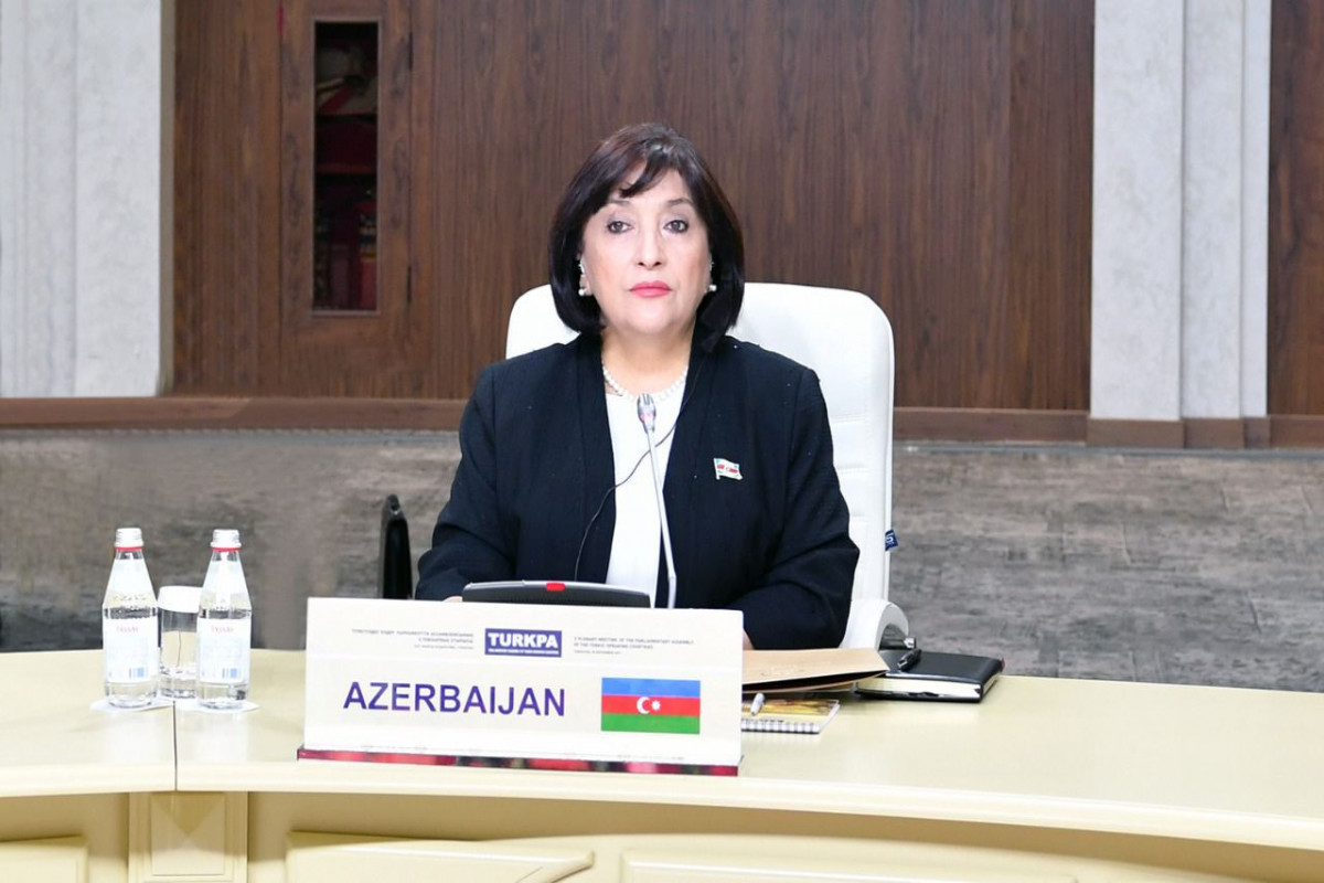 Milli Məclisin sədri Sahibə Qafarova TÜRKPA Şurasının iclasında