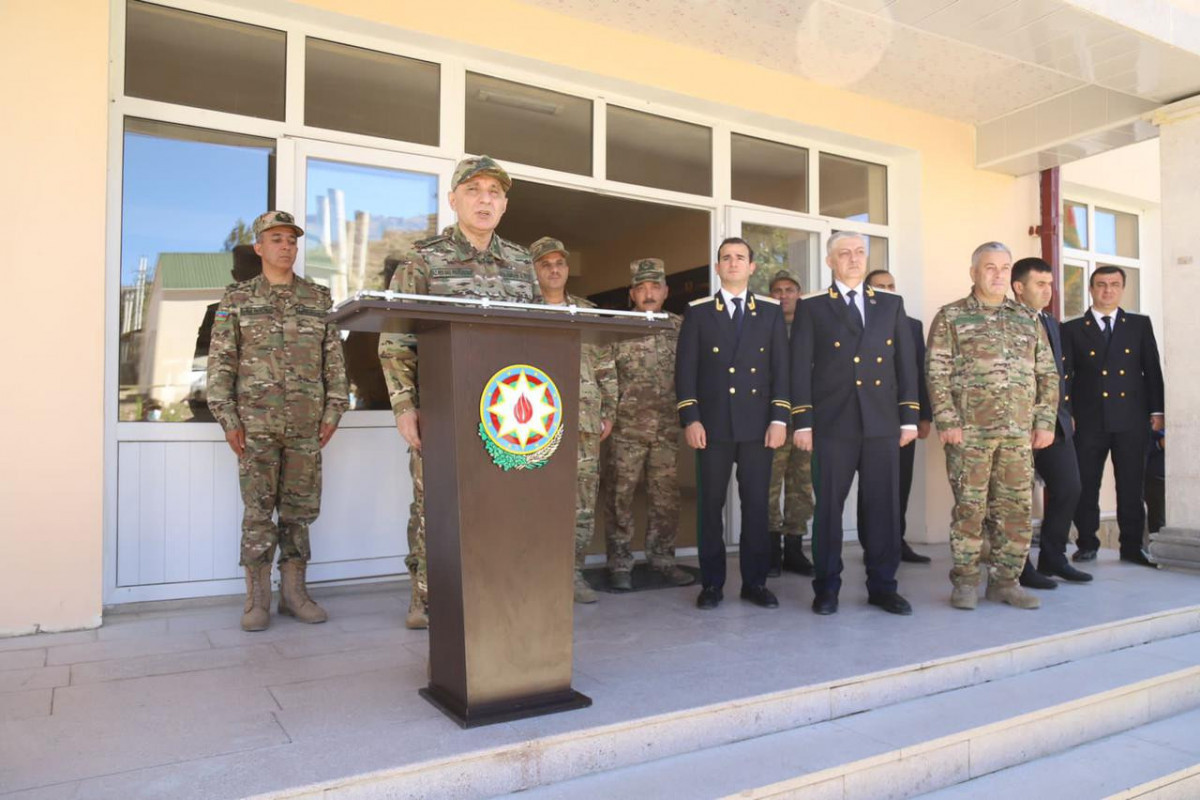 Opening ceremony of military prosecutor office buildings in Kalbajar and Gubadli held