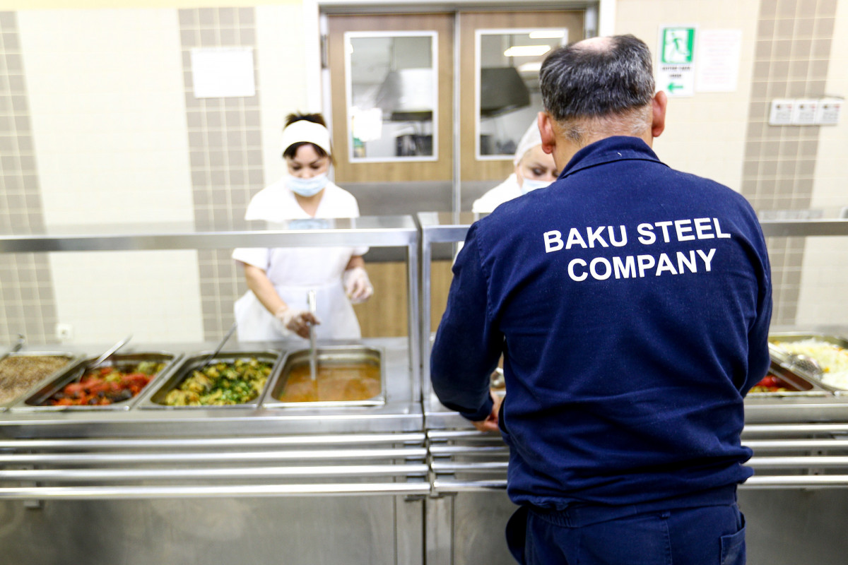 Обновленная «Baku Steel Company» повышает заботу и внимание к своим работникам-ФОТО 