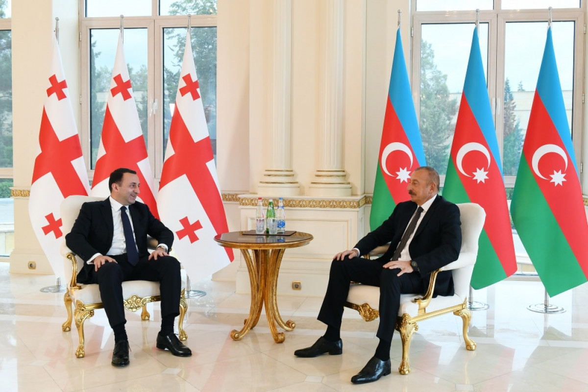 İrakli Qaribaşvili, Prezident İlham Əliyev