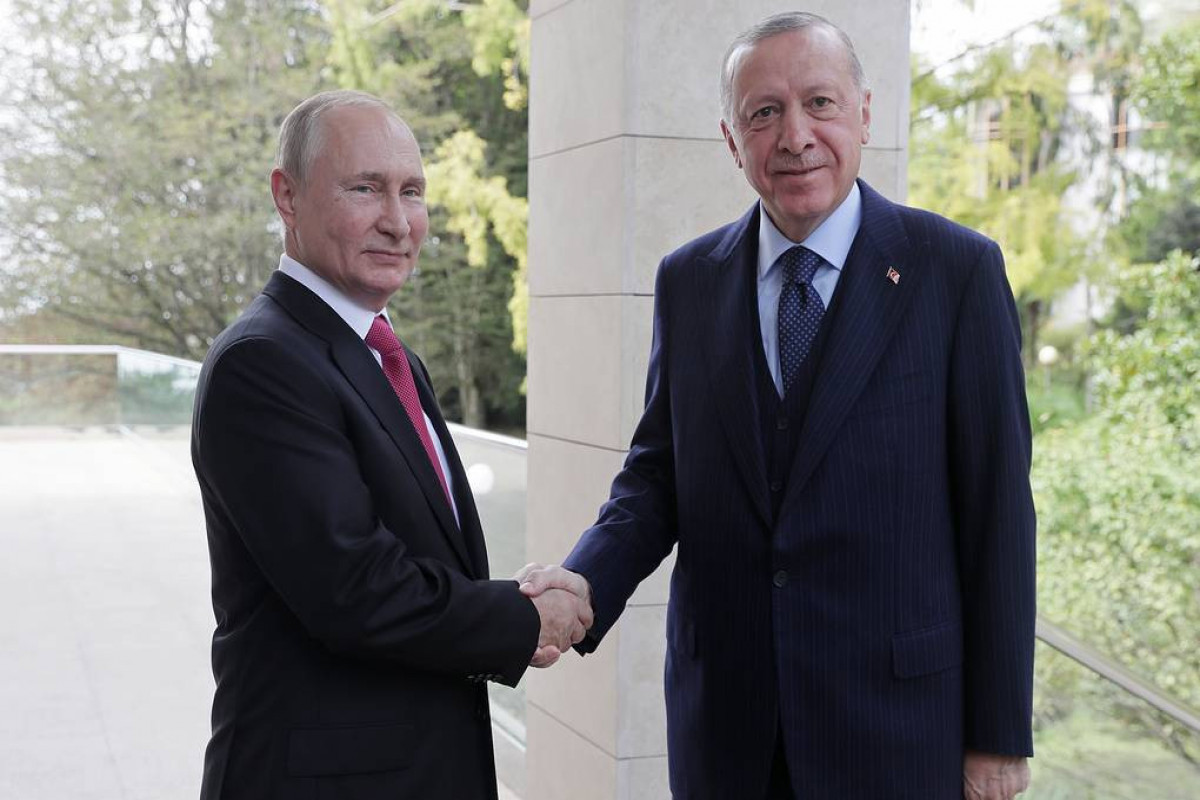 Russian President Vladimir Putin and Turkish President Recep Tayyip Erdogan