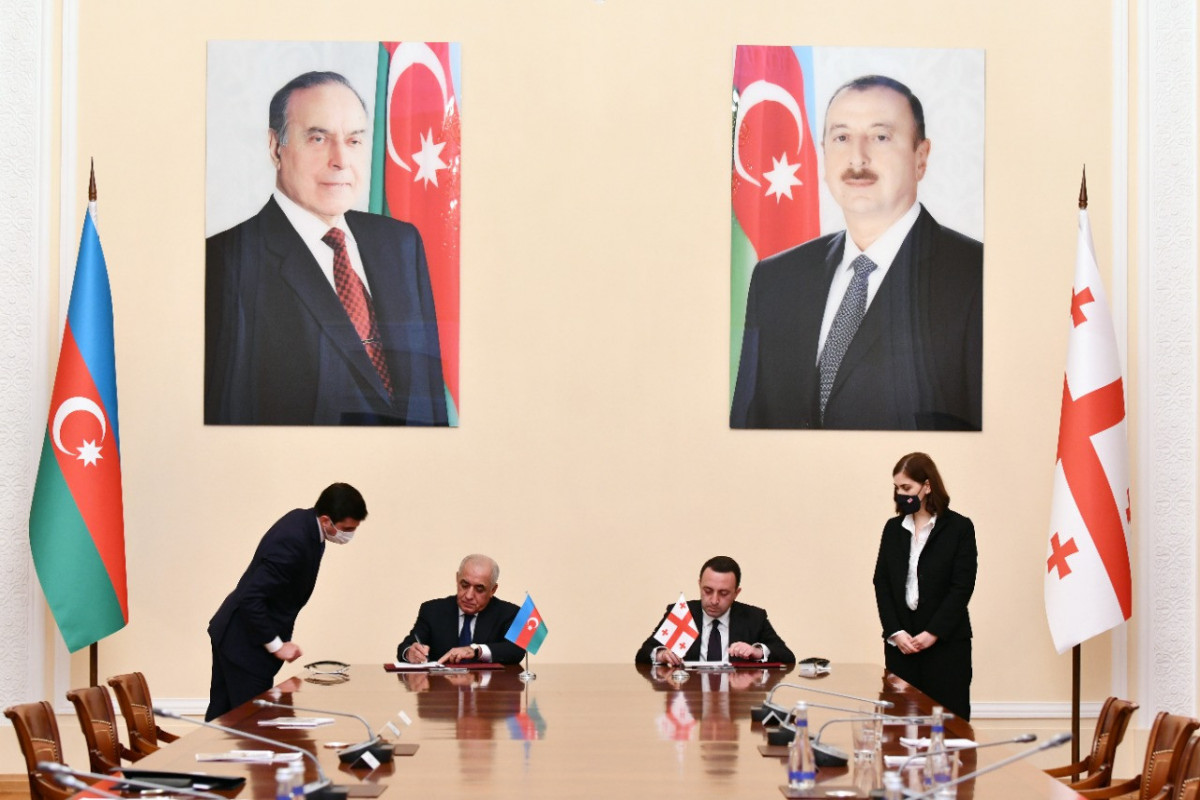 В Баку состоялось 8-е заседание Совместной межправительственной комиссии по экономическому сотрудничеству между Азербайджаном и Грузией