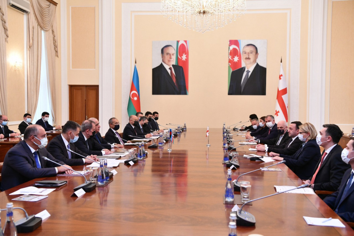 В Баку состоялось 8-е заседание Совместной межправительственной комиссии по экономическому сотрудничеству между Азербайджаном и Грузией