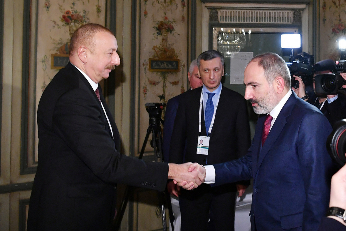 Президент Азербайджана Ильхам Алиев, Никол Пашинян