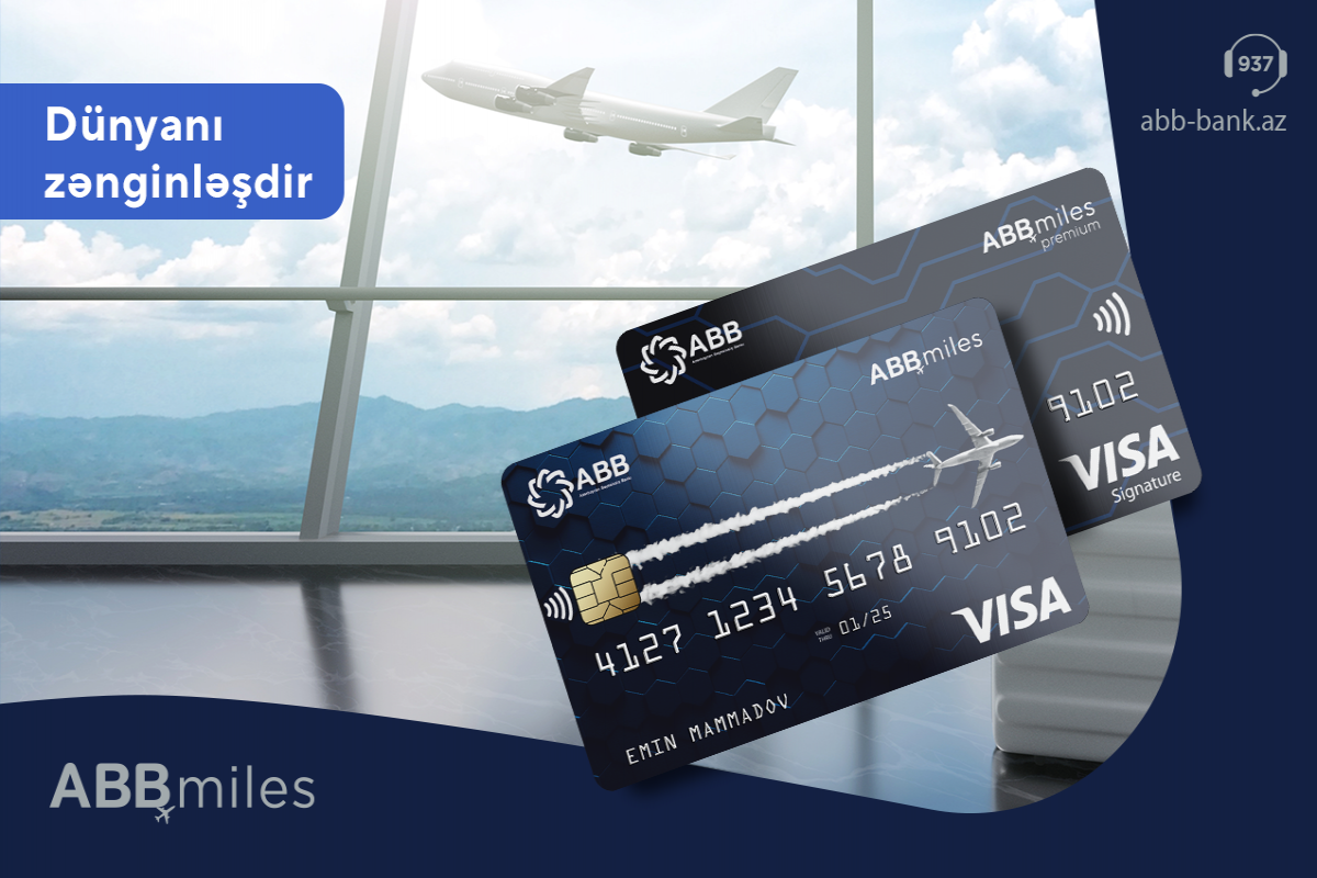 ABB Miles теперь на картах Visa® 