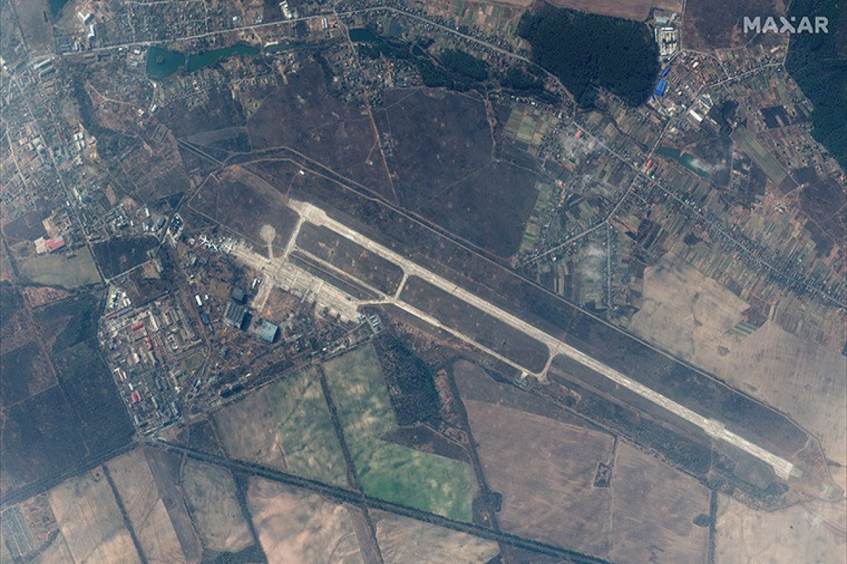 Rusiya  Qostomel aeroportundan çəkilib - FOTO 