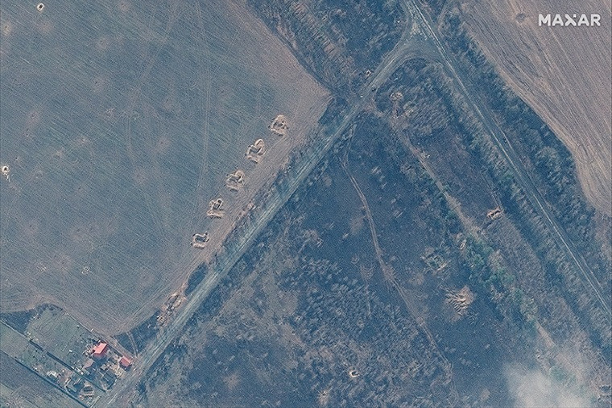 Rusiya  Qostomel aeroportundan çəkilib - FOTO 