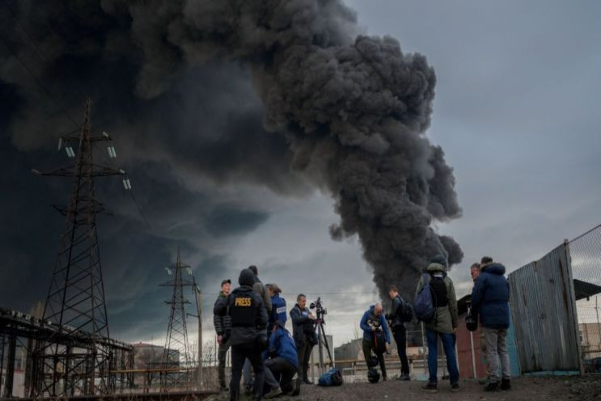 Missiles hit Ukraine