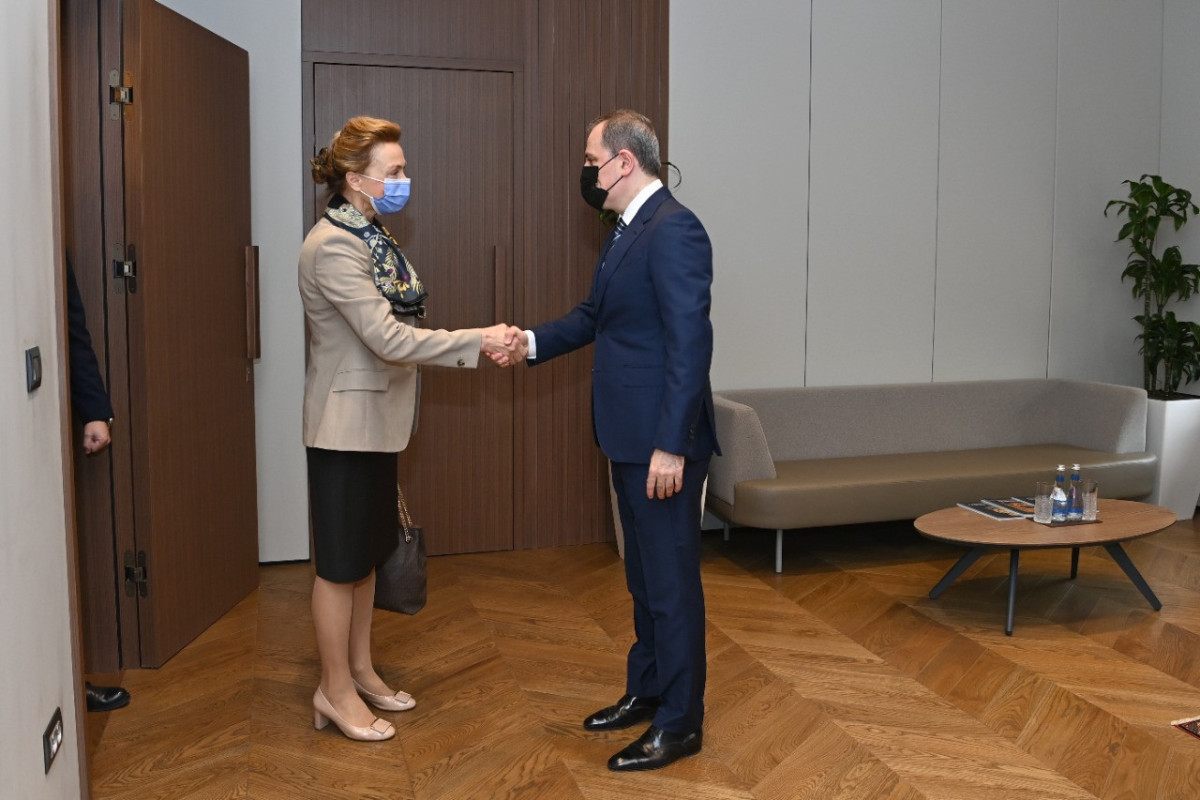 Azerbaijani FM meets with EU Secretary General