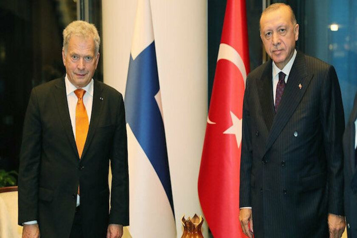 Ərdoğan Finlandiya Prezidenti ilə Ukraynadakı müharibəni müzakirə edib