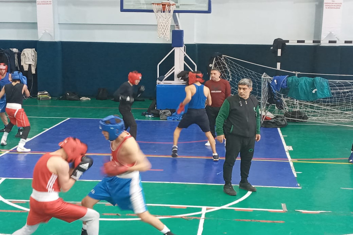 Azərbaycan millisi Ərzurumda Türkiyə və Əlcəzairlə birgə hazırlıq keçir - FOTO 