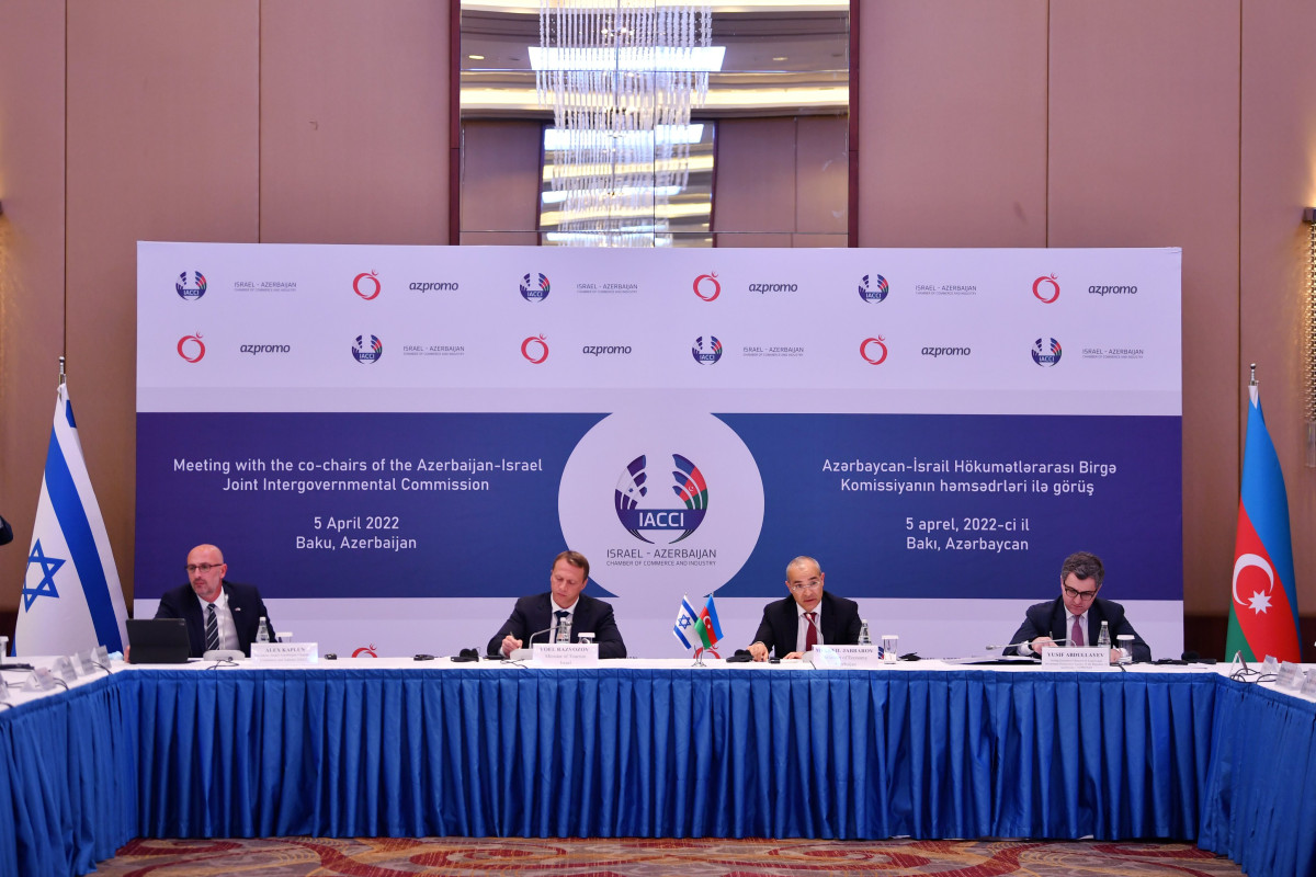 İsrail şirkətlərinin Qarabağın bərpasında iştirakı müzakirə edilib - FOTO 