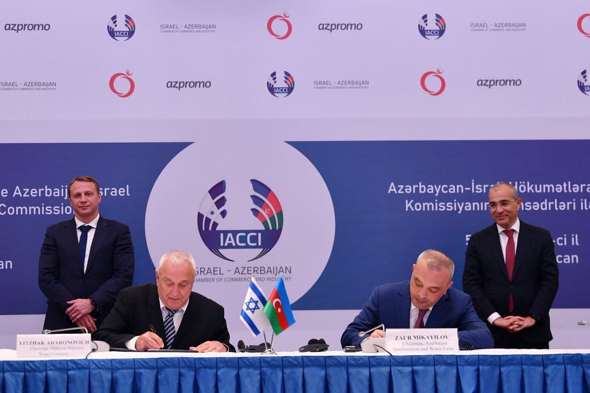 Azərbaycanla İsrail arasında əməkdaşlığa dair iki sənəd imzalanıb