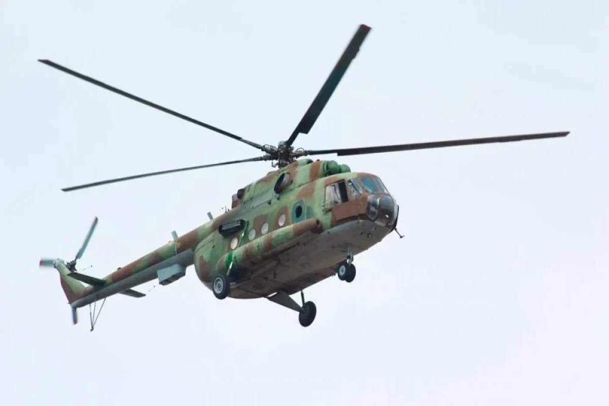 Rusiya hərbçiləri Ukraynaya məxsus iki "Mi-8" helikopterini vurub