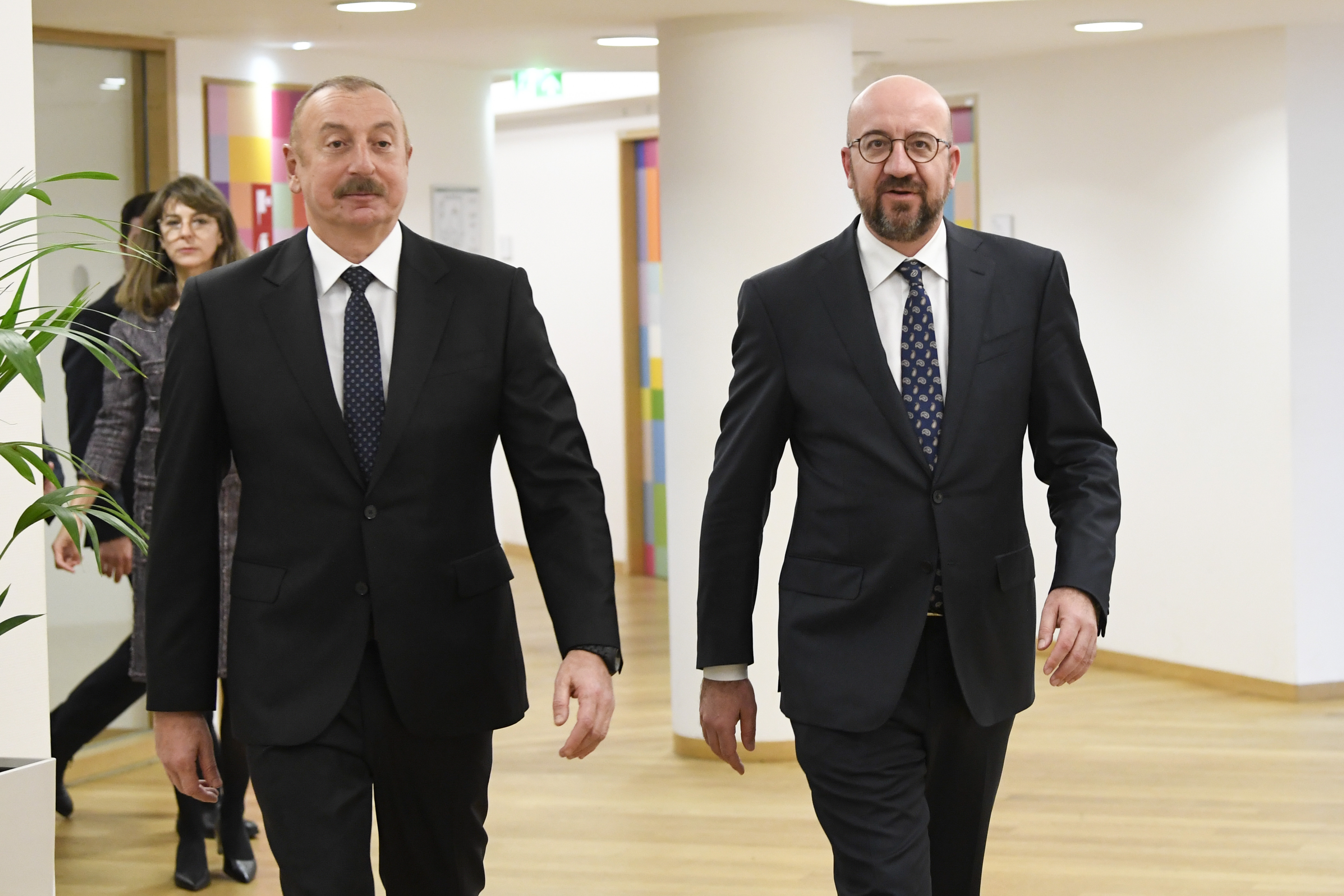 Prezident İlham Əliyev, Şarl Mişel