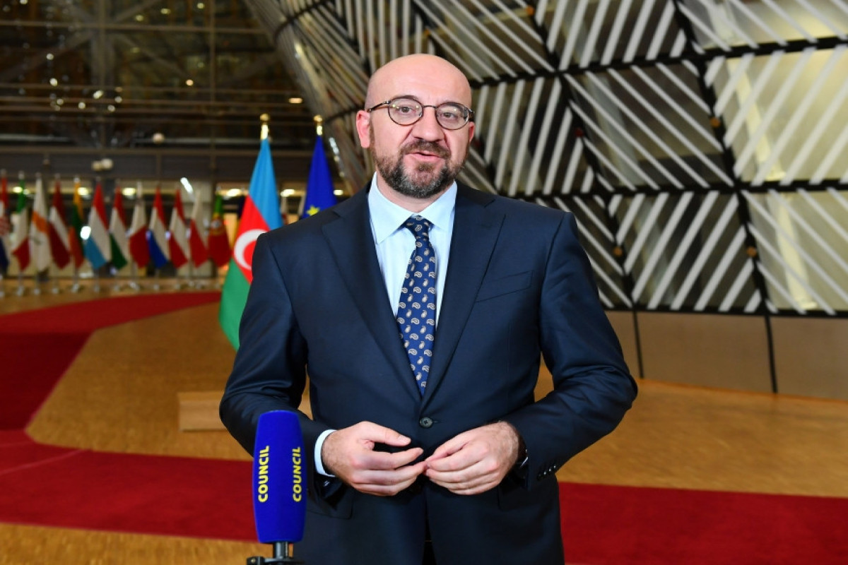 President of the Council of the European Union Charles Michel