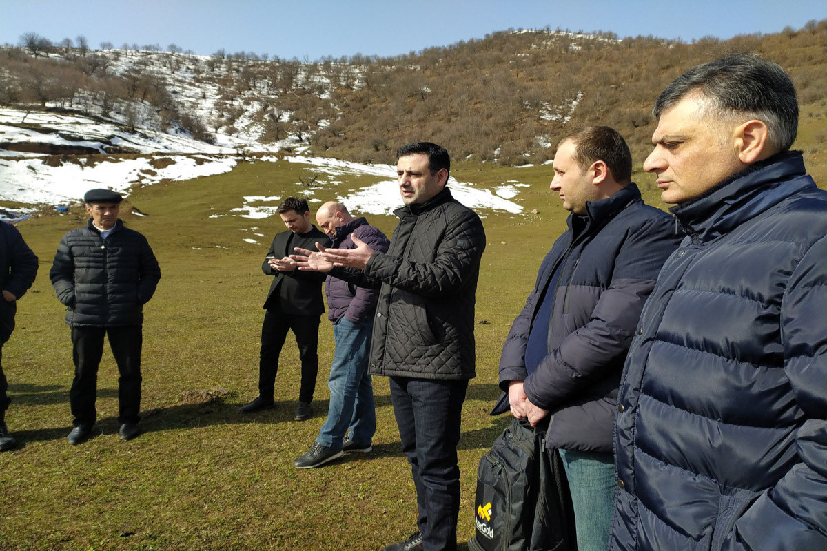 “AzerGold” Tülallar kəndində sakinlərlə görüşüb