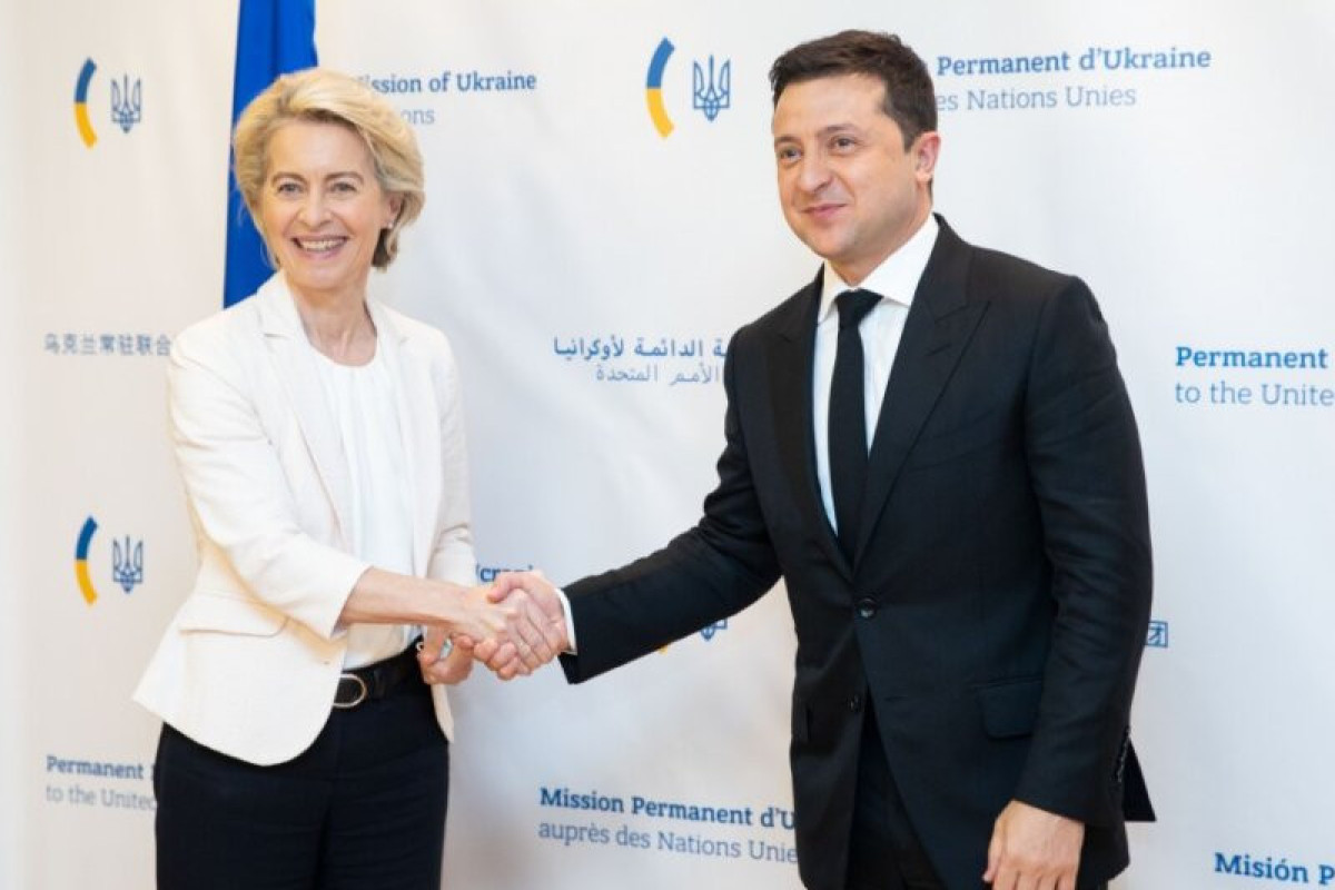 Ursula von der Leyen, Vladimir Zelenski