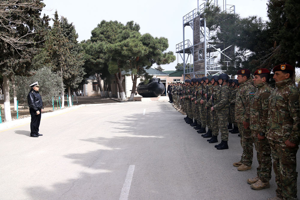 HDQ komandanı "Efes-2022" təlimində iştirak edəcək şəxsi heyətin hazırlığını yoxlayıb