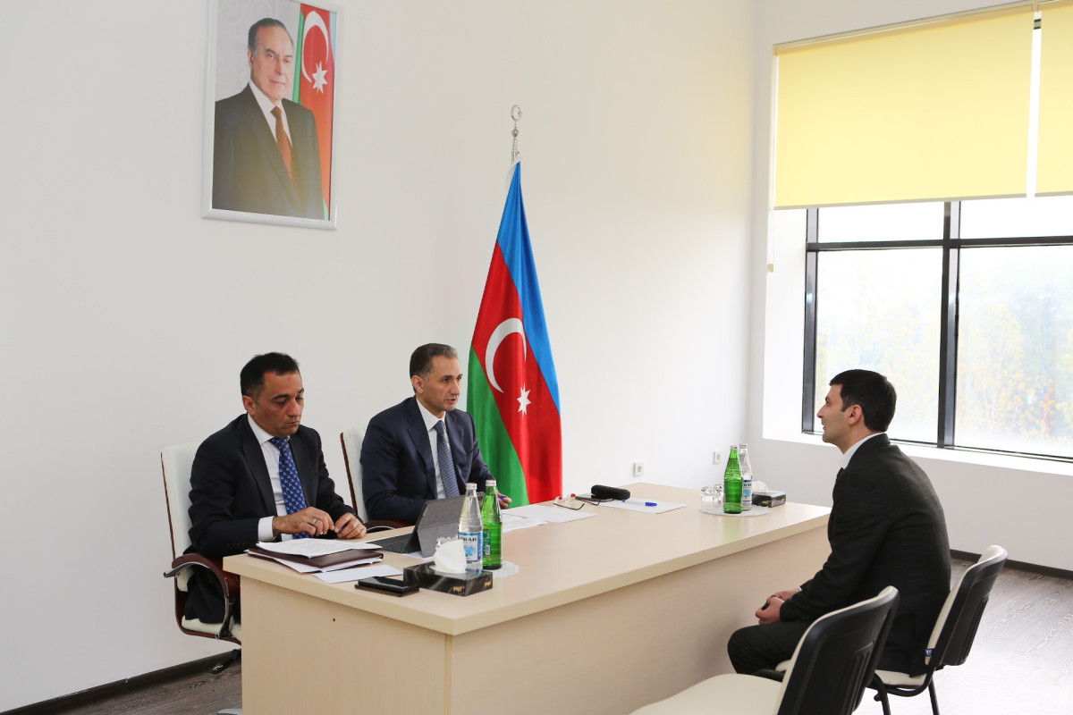 Nazir Rəşad Nəbiyev Sabirabadda vətəndaşları qəbul edib