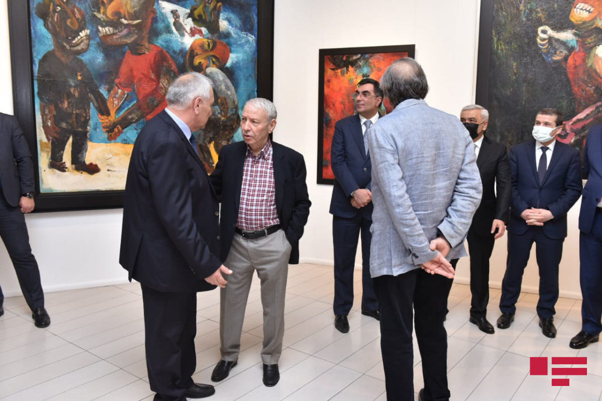 Cəlil Hüseynovun 65 illiyinə həsr olunan sərgi keçirilib - FOTO 