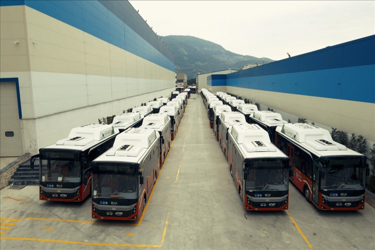 Türkiyədən Azərbaycana 170 ədəd avtobus göndərilib