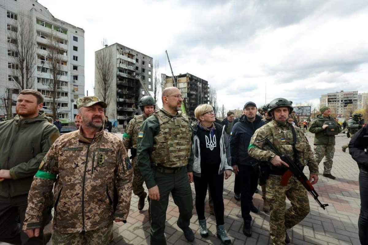 Litva Baş naziri Ukraynaya səfər edib - FOTO 