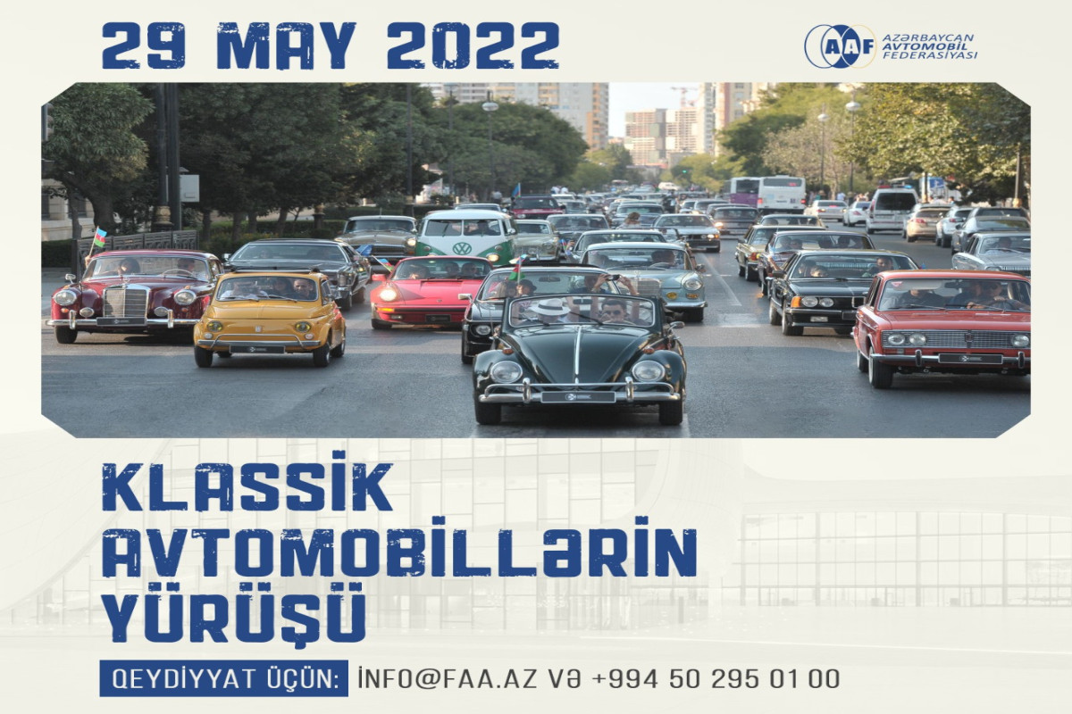 Baku to host classic car march