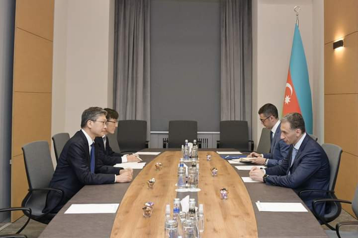 Azərbaycanla Koreya arasında əməkdaşlıq müzakirə olunub