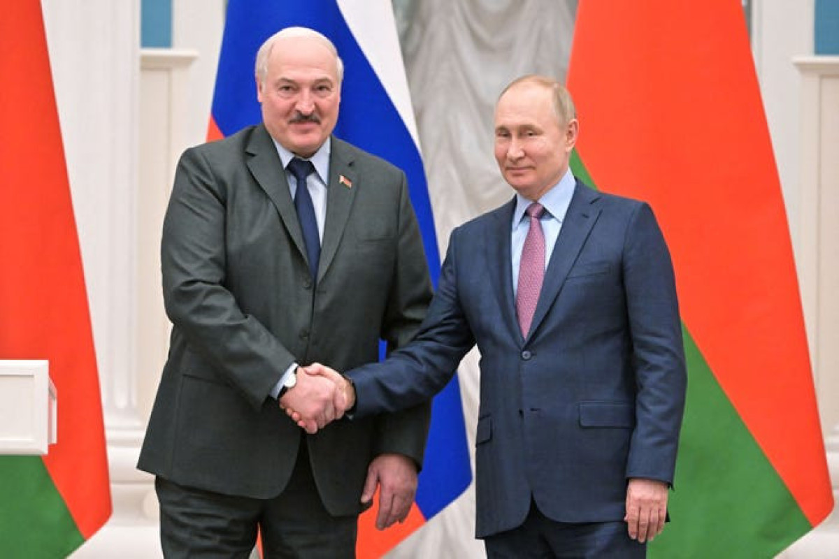 Putin: "Ukrayna ilə dialoq bir çox halda Lukaşenkonun sayəsində mümkün olub"