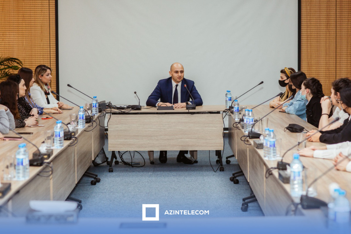 Məktəblilər üçün “AzInTelecom”da infotur təşkil olunub