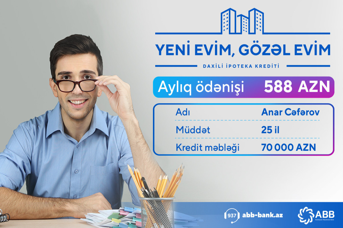 ABB daxili ipoteka kreditinin şərtlərini dəyişib® 