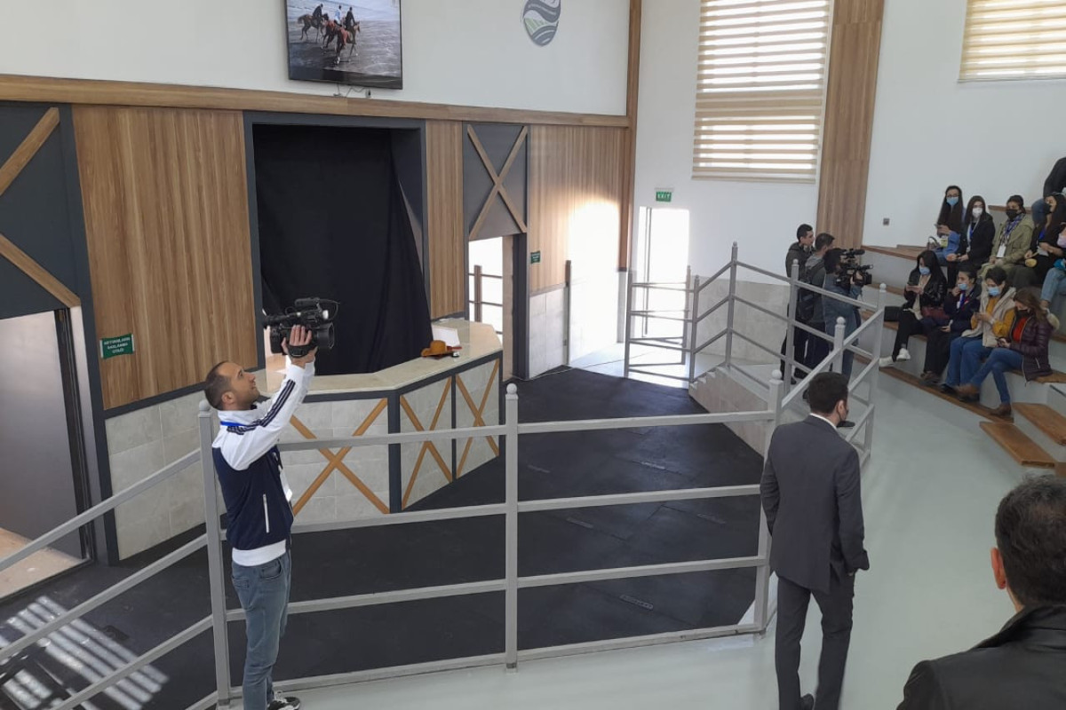 Карабахские скакуны выставляются на аукцион