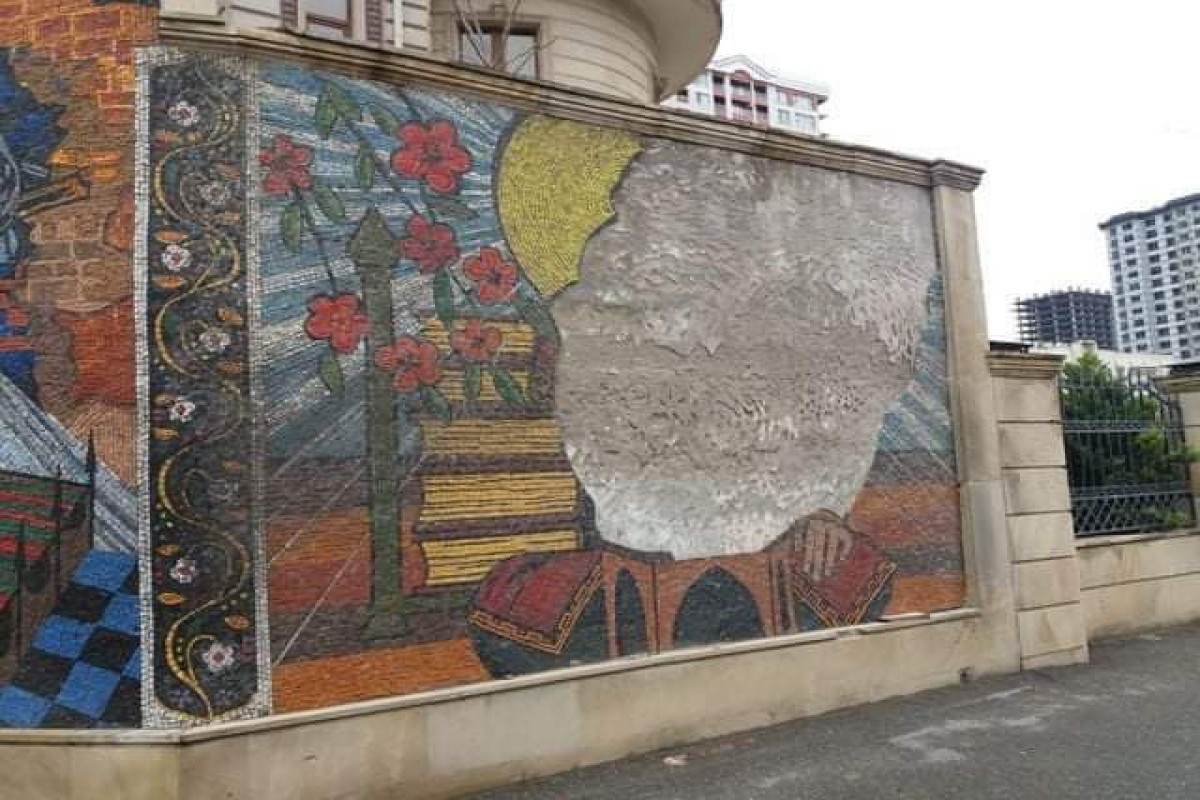 В Баку будет восстановлена разрушенная мозаика