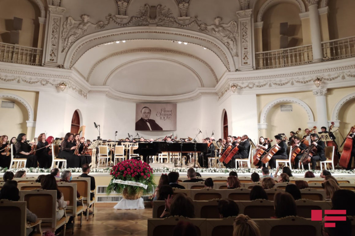 Fikrət Əmirovun 100 illik yubileyinə həsr olunan konsert keçirilib - FOTO 