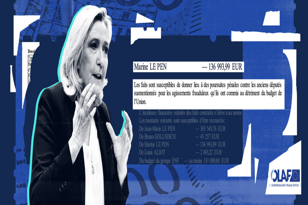 KİV: Le Pen külli miqdarda mənimsəmədə təqsirləndirilir