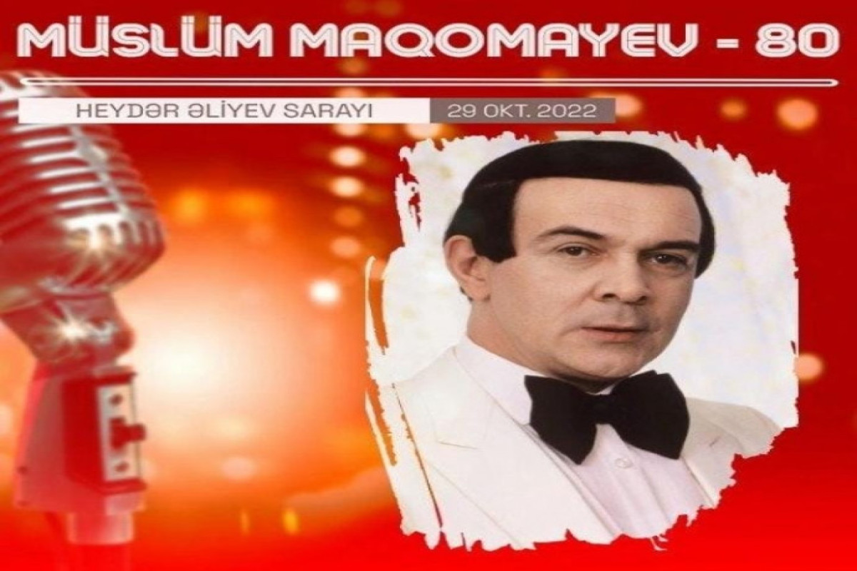 Heydər Əliyev Sarayında Müslüm Maqomayevin 80 illik yubiley gecəsi keçiriləcək