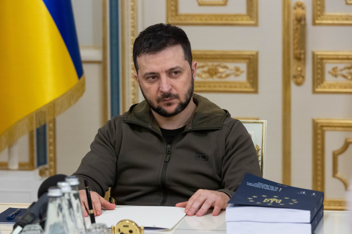 Владимир Зеленский предствил заявку на членство Украины в союзе послу ЕС Матти Маасикасу
