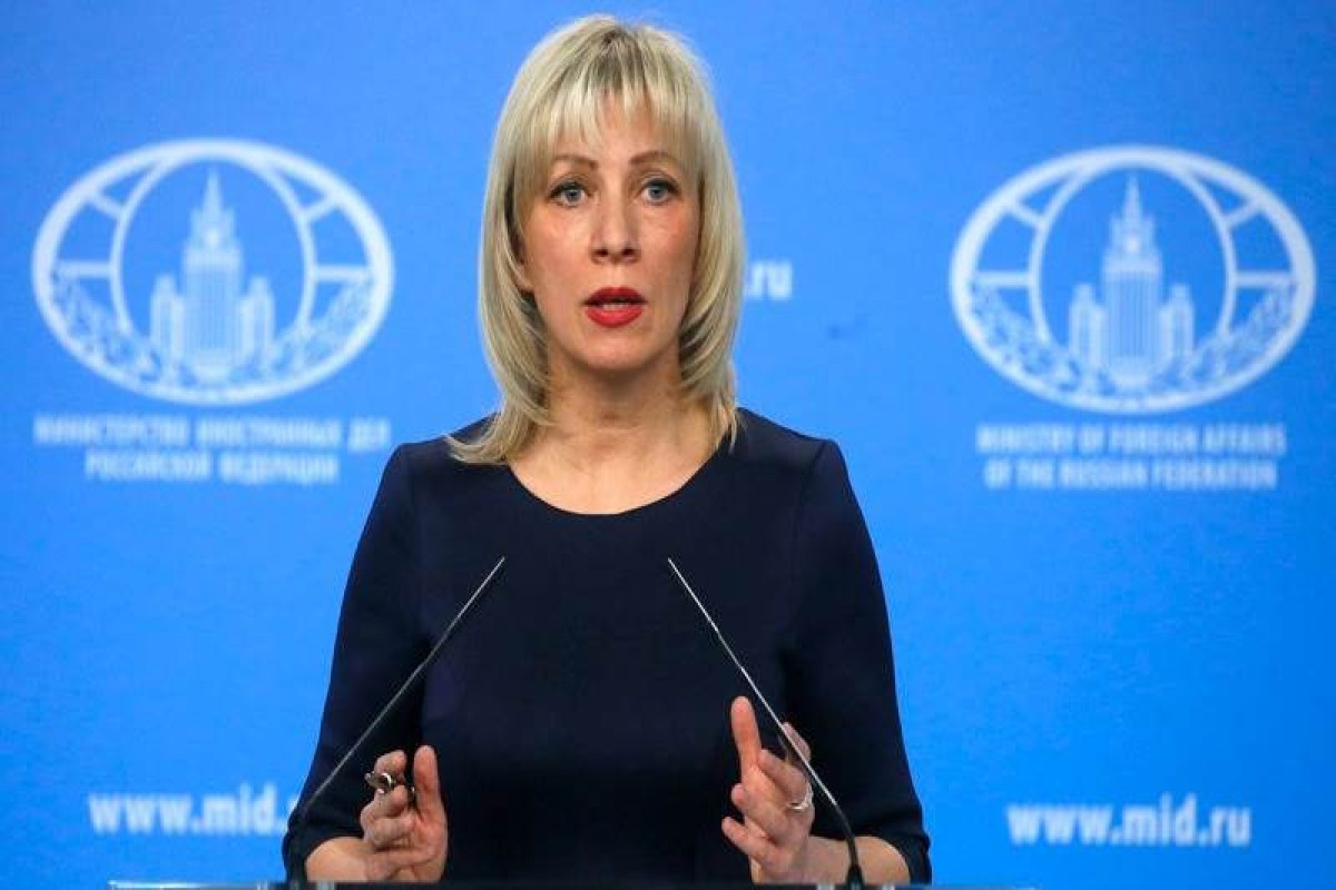 Maria Zakharova, head of the press service of Russian Ministry of Foreign Affairs