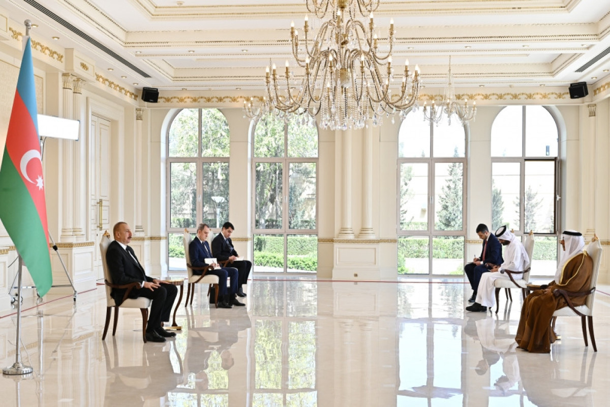 President Ilham Aliyev received credentials of incoming United Arab Emirates’ ambassador