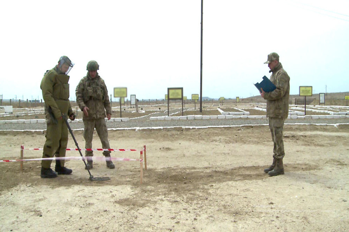 Tactical-Special Training is held with Engineer-sapper unit-VIDEO 